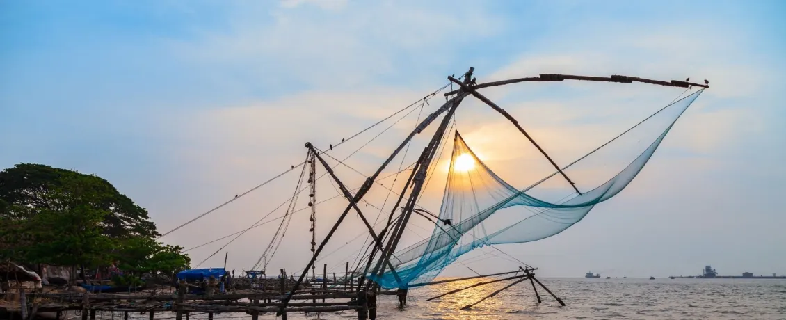 Chinese Fishing Nets in Kochi, India