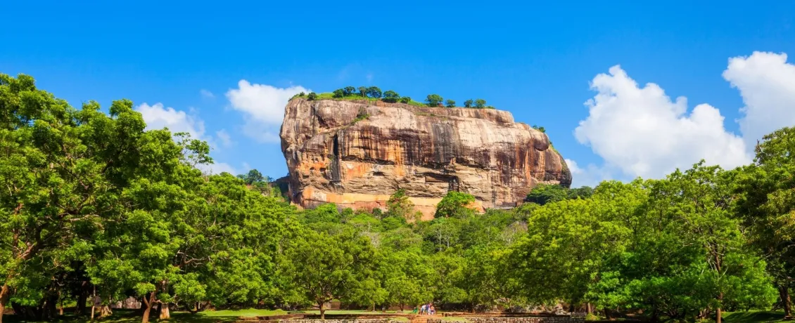 Sigiriya Rock in Sri Lanka