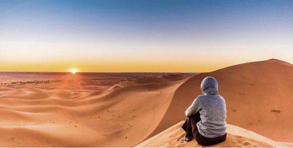 Sunset at Sahara